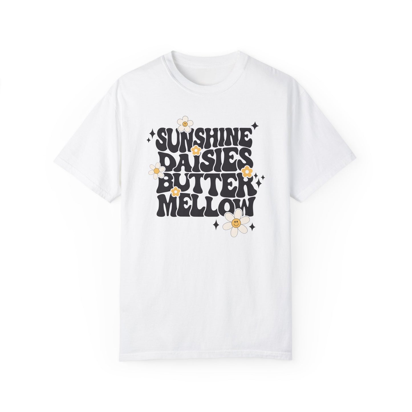 Sunshine Daisies Butter Mellow Tee