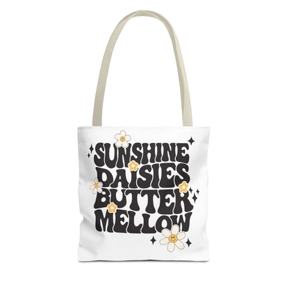 Sunshine Daisies Butter Mellow Tote Bag