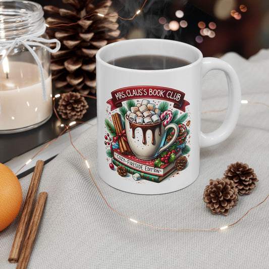 Mrs. Claus's Book Club Mug