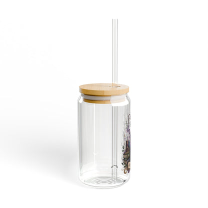 Fantasy Reader Potion Sipper Glass – 16oz Book Lover Tumbler with Straw