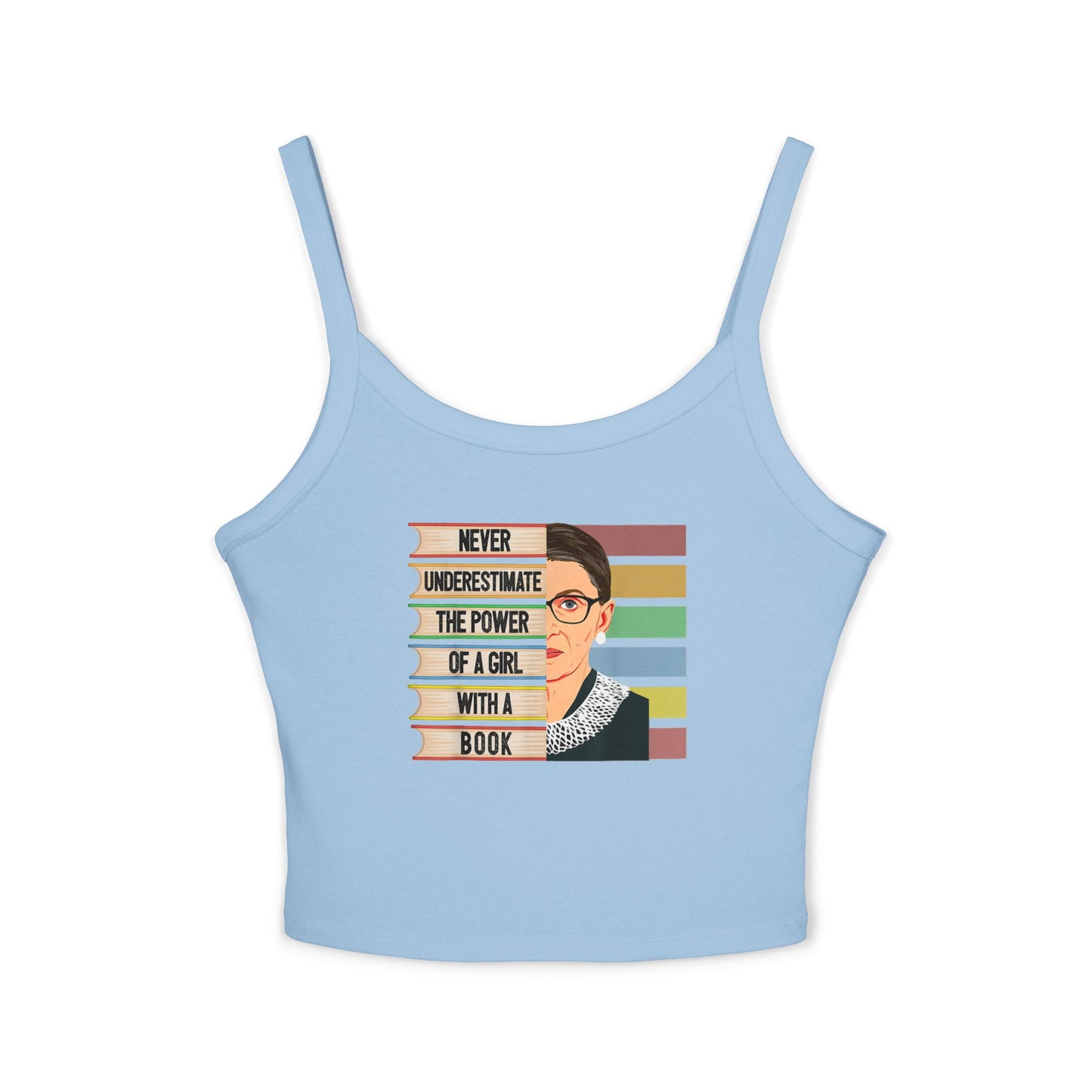 Girl With A Book Tank
