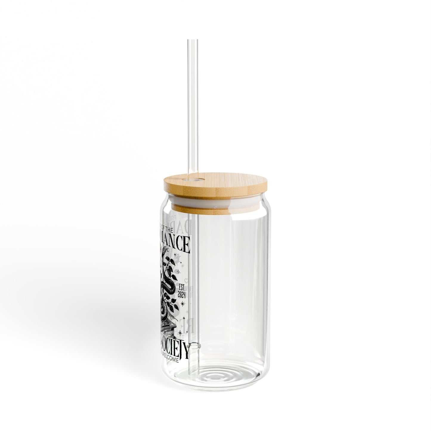 Dark Romance Sipper Glass
