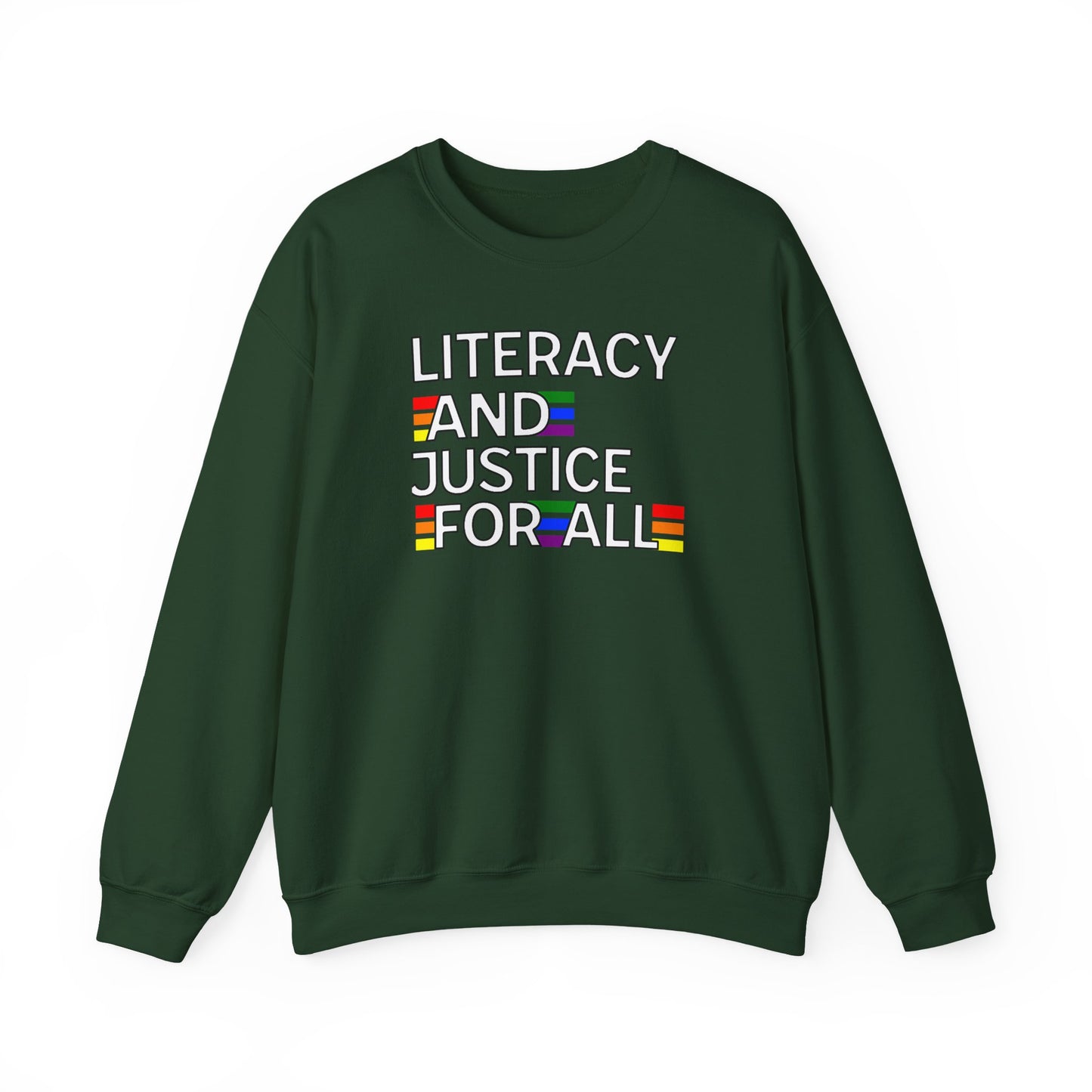 Literacy and Justice Sweatshirt