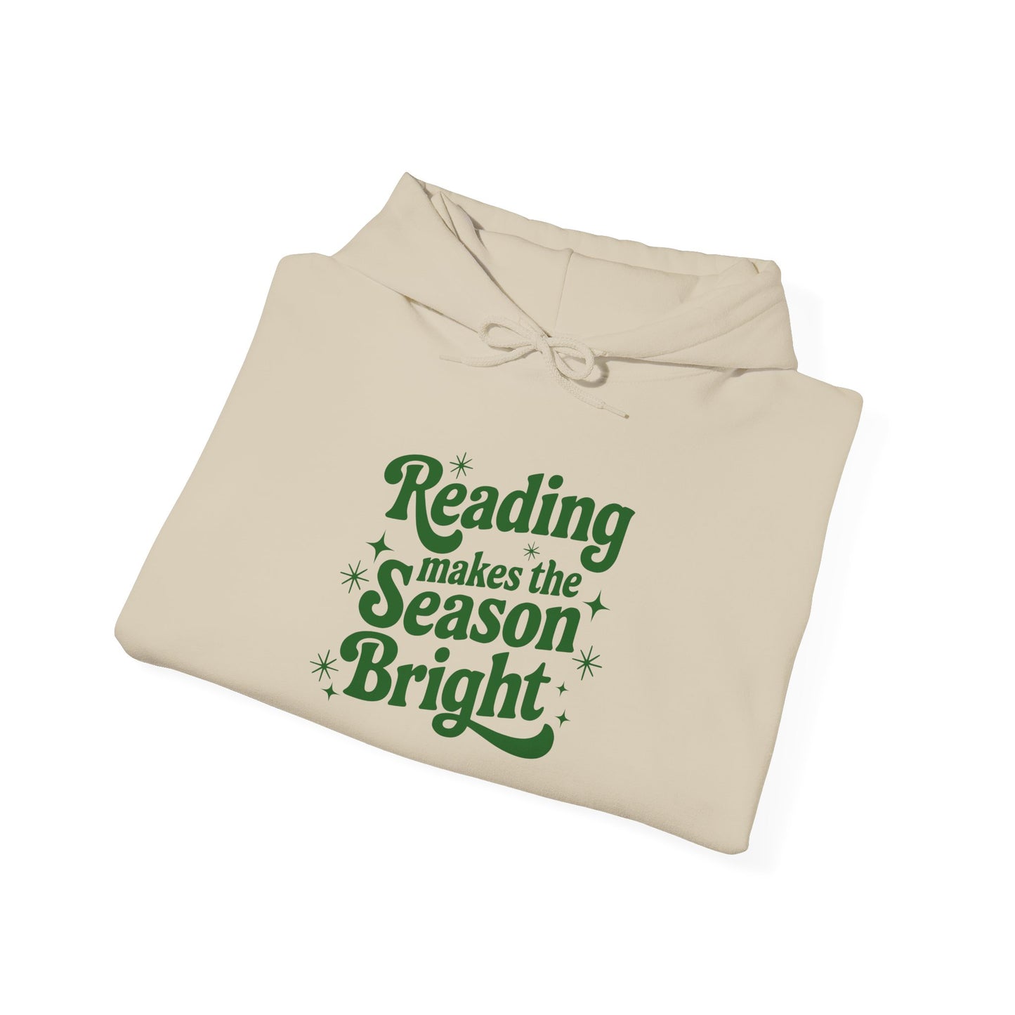 Reading Makes the Season Bright Hoodie