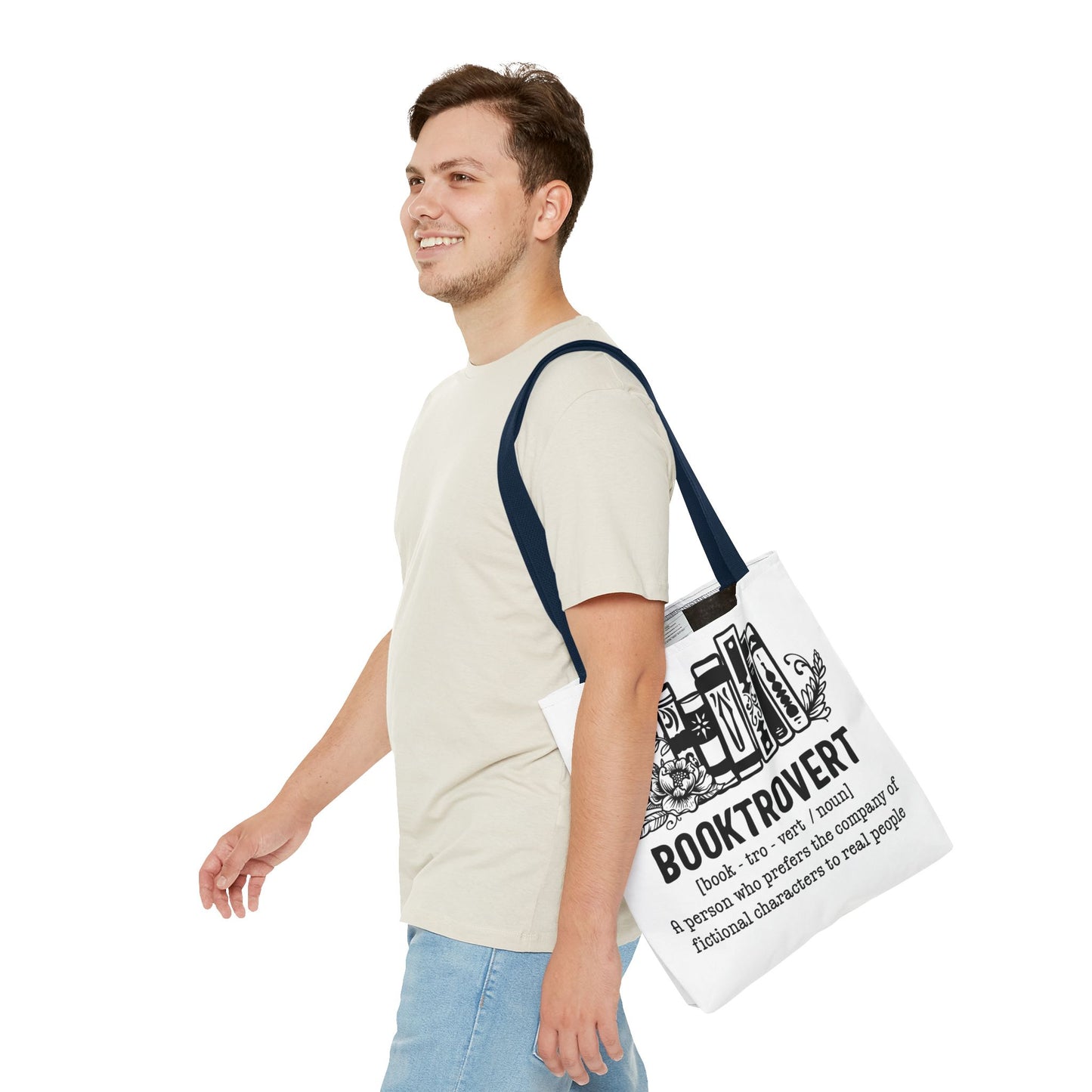 Booktrovert Definition Tote Bag