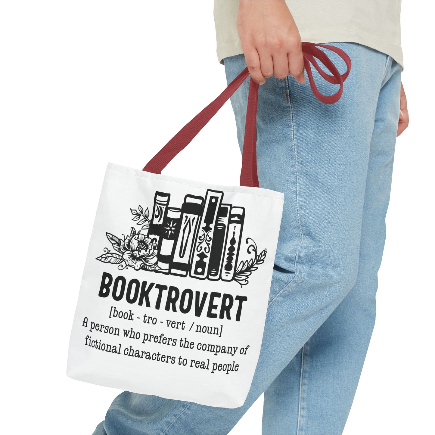 Booktrovert Definition Tote Bag