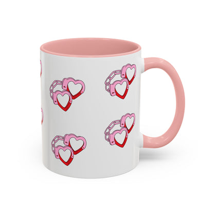 Heart Handcuffs Mug