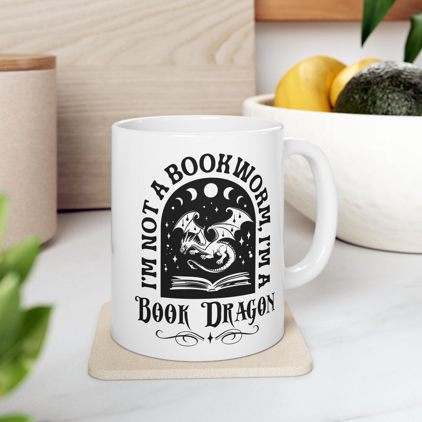 I'm a Book Dragon Mug