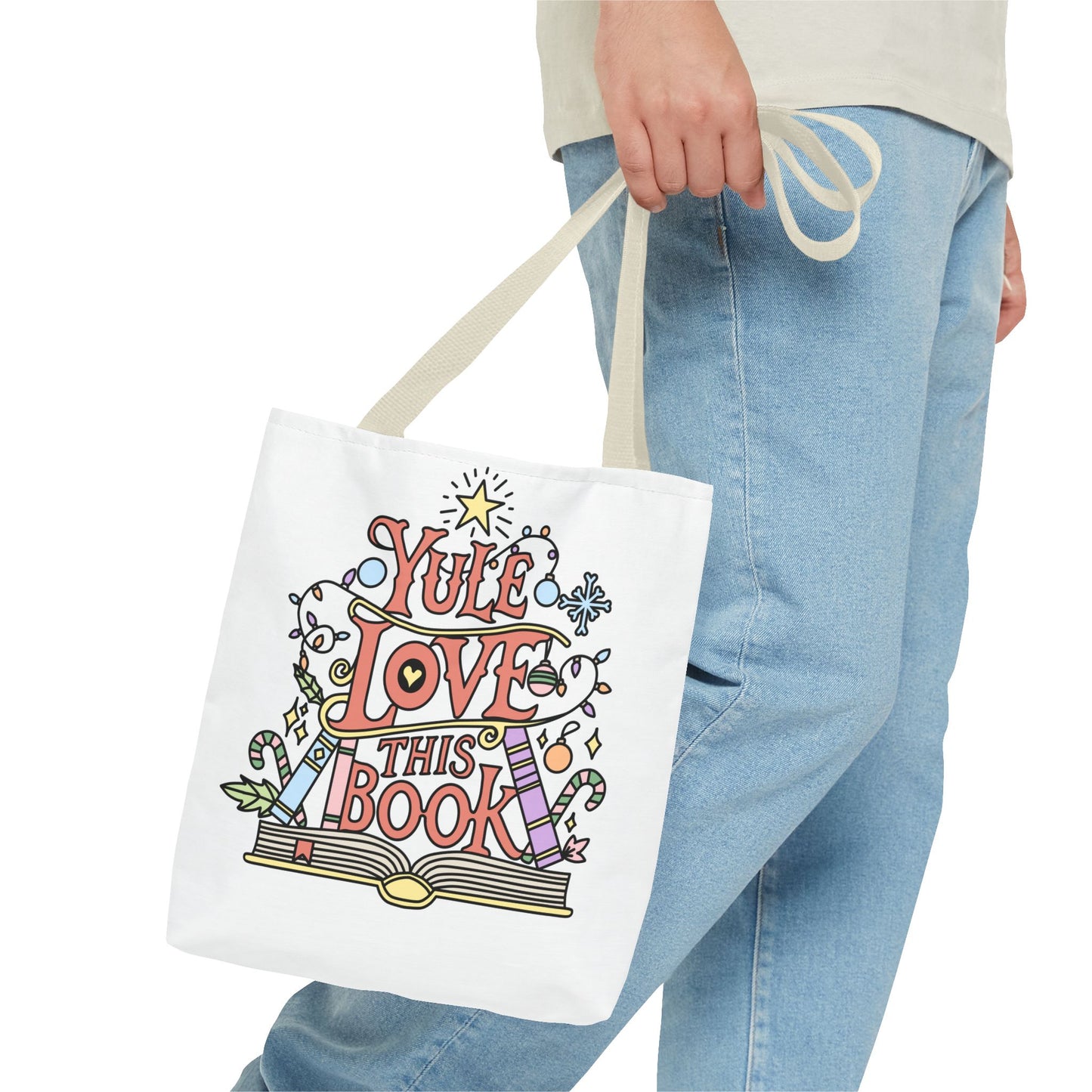 Yule Love This Book Tote Bag