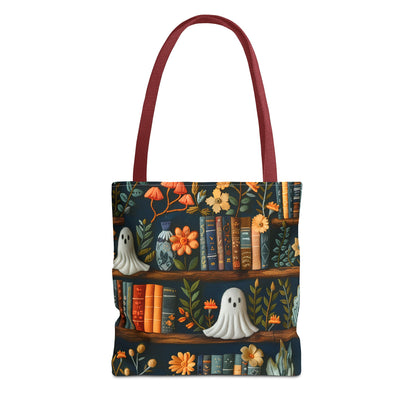Haunted Library Tote Bag