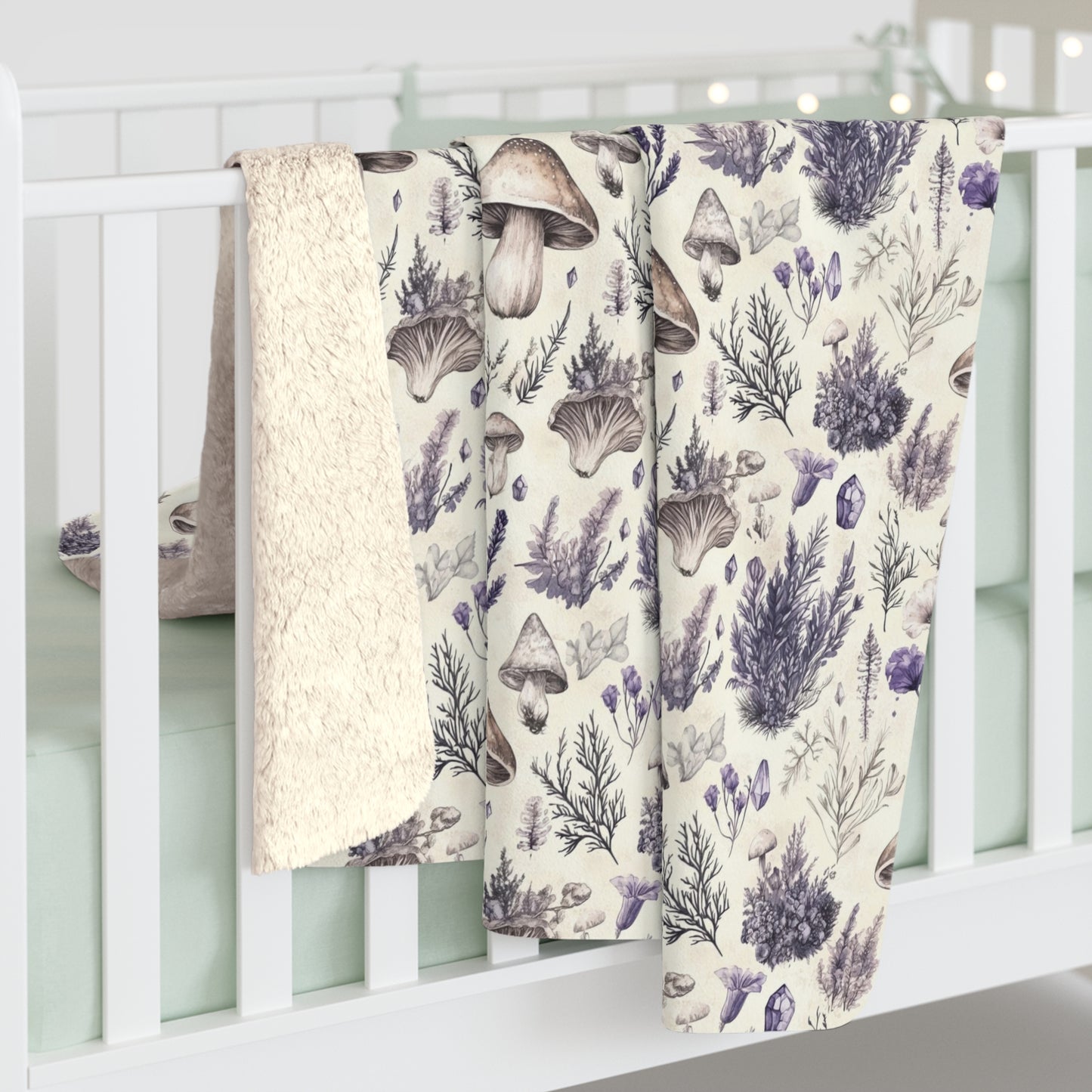 Mystic Grove Sherpa Blanket