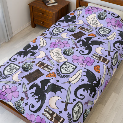 Fourth Wing Plush Blanket