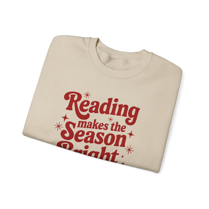 Reading Makes the Season Bright Sweatshirt