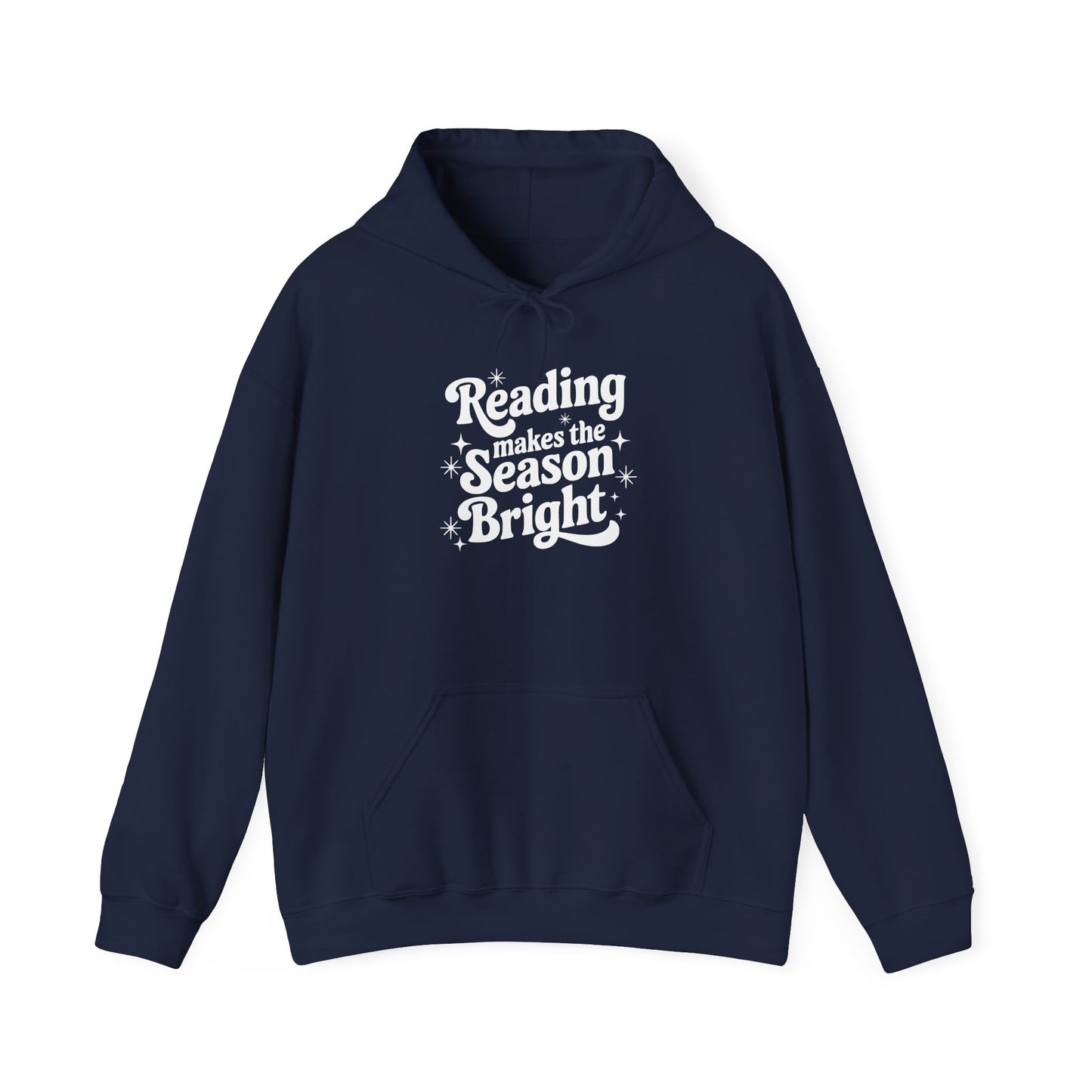 Reading Makes the Season Bright Hoodie