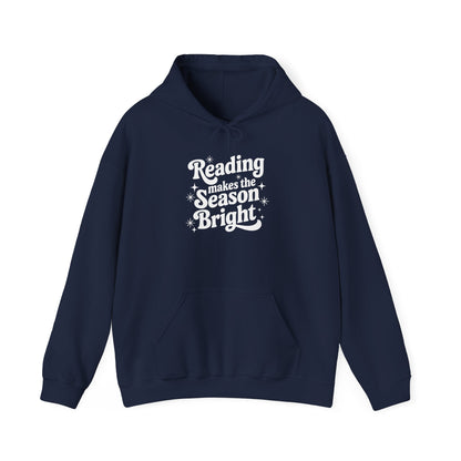 Reading Makes the Season Bright Hoodie
