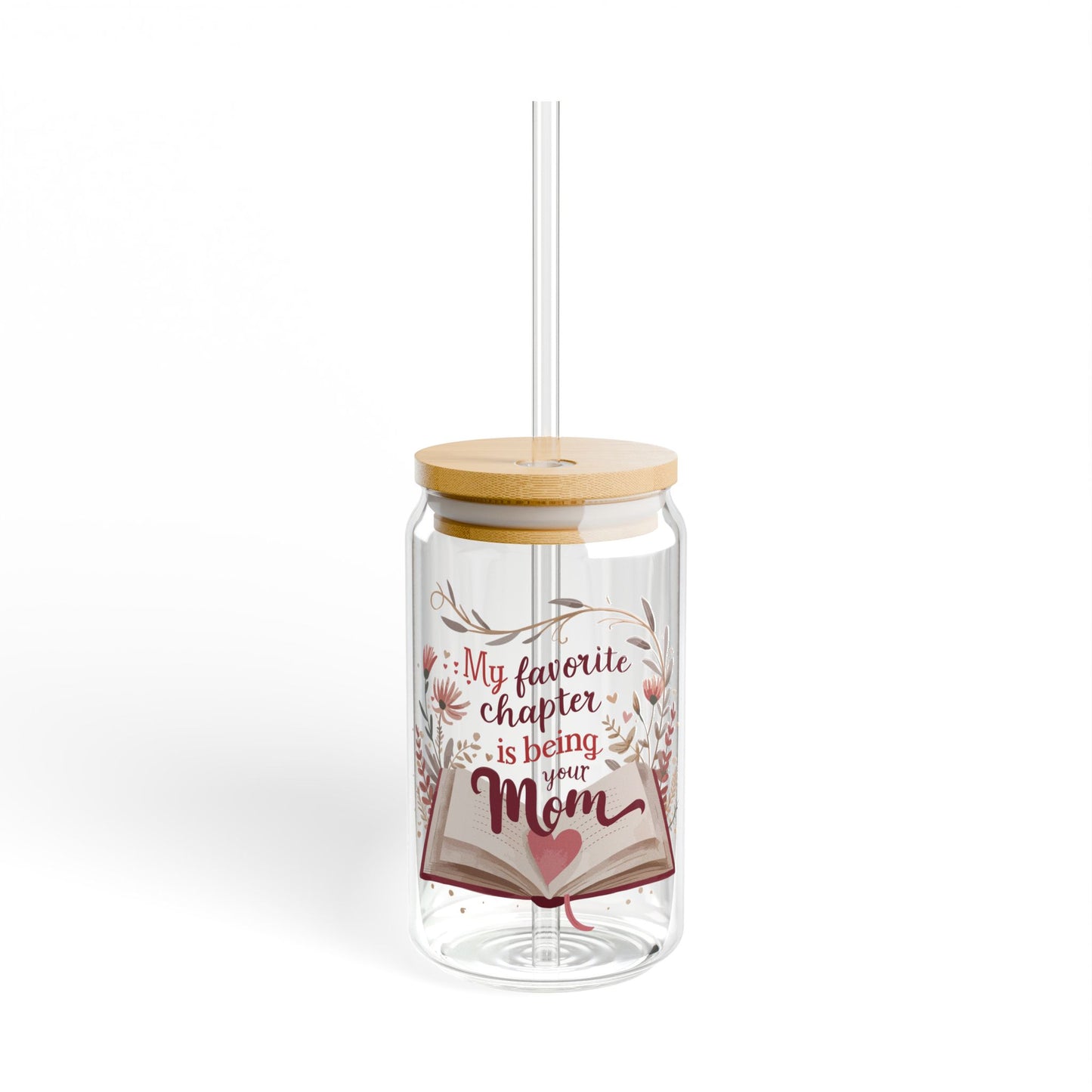 My Favorite Chapter Sipper Glass