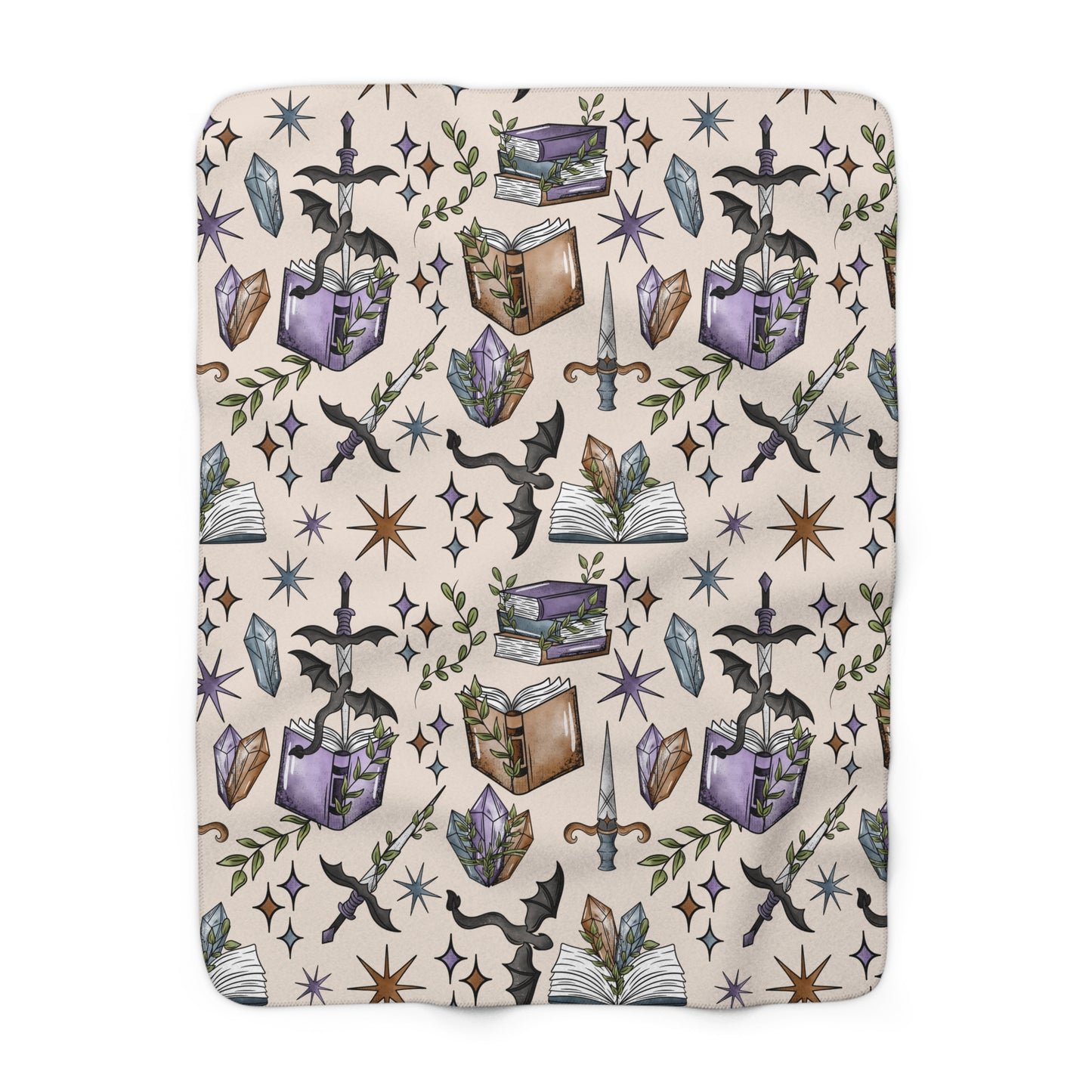 Fantasy Lovers Sherpa Blanket