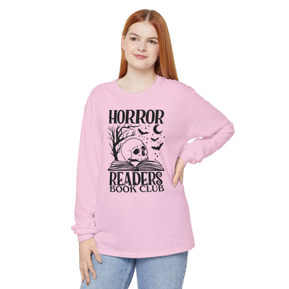 Horror Readers Long Sleeve Tee