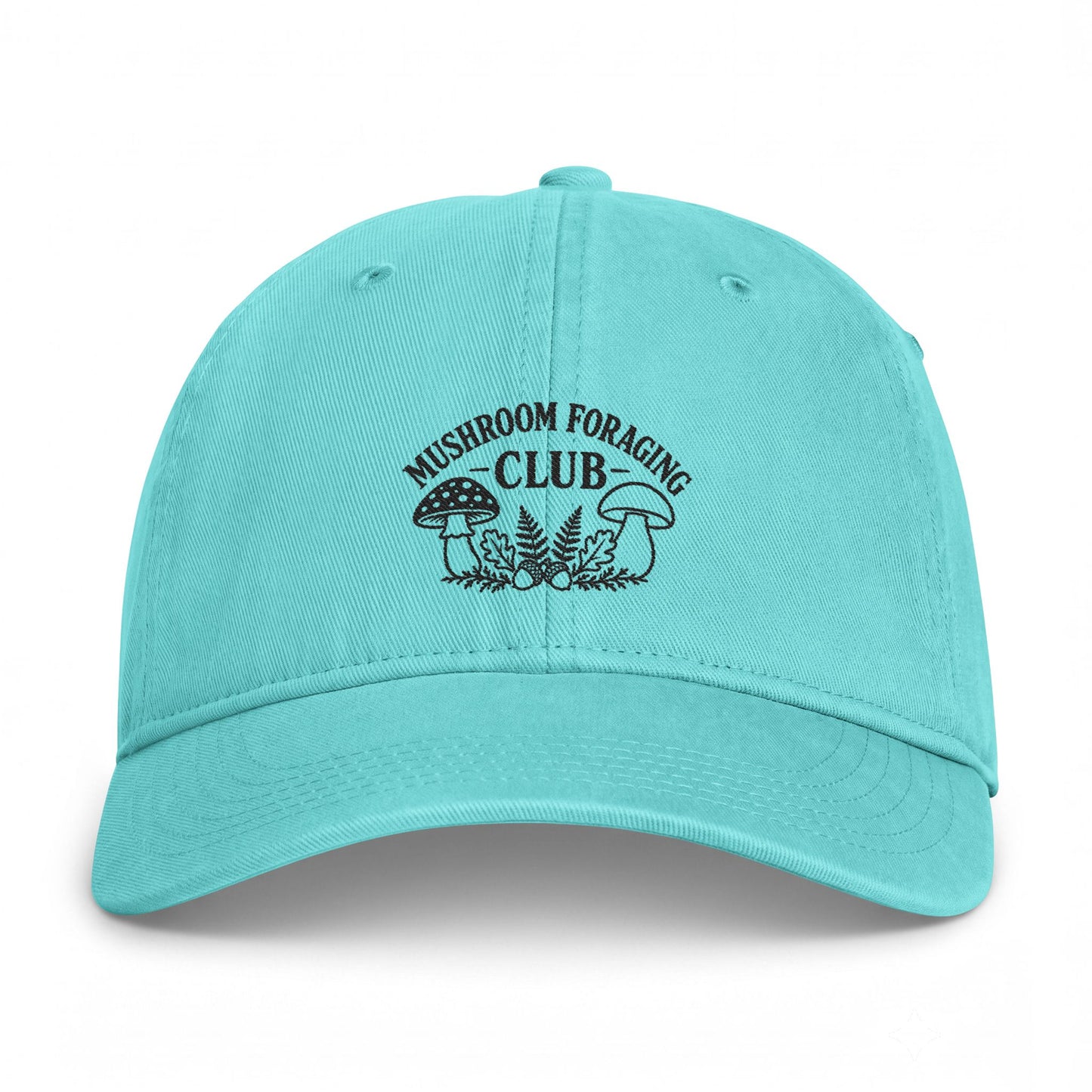 Mushroom Foraging Club Cap