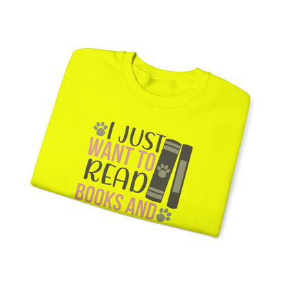 I Just Want to Read Sweatshirt