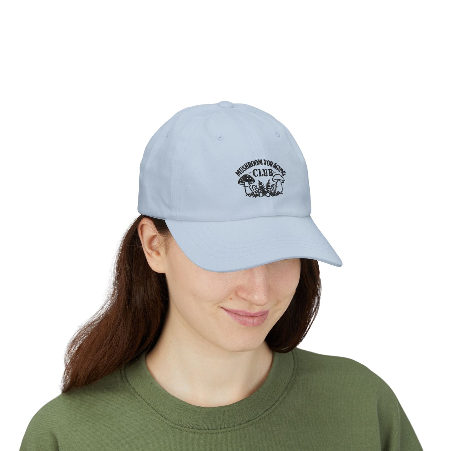 Mushroom Foraging Club Dad Cap