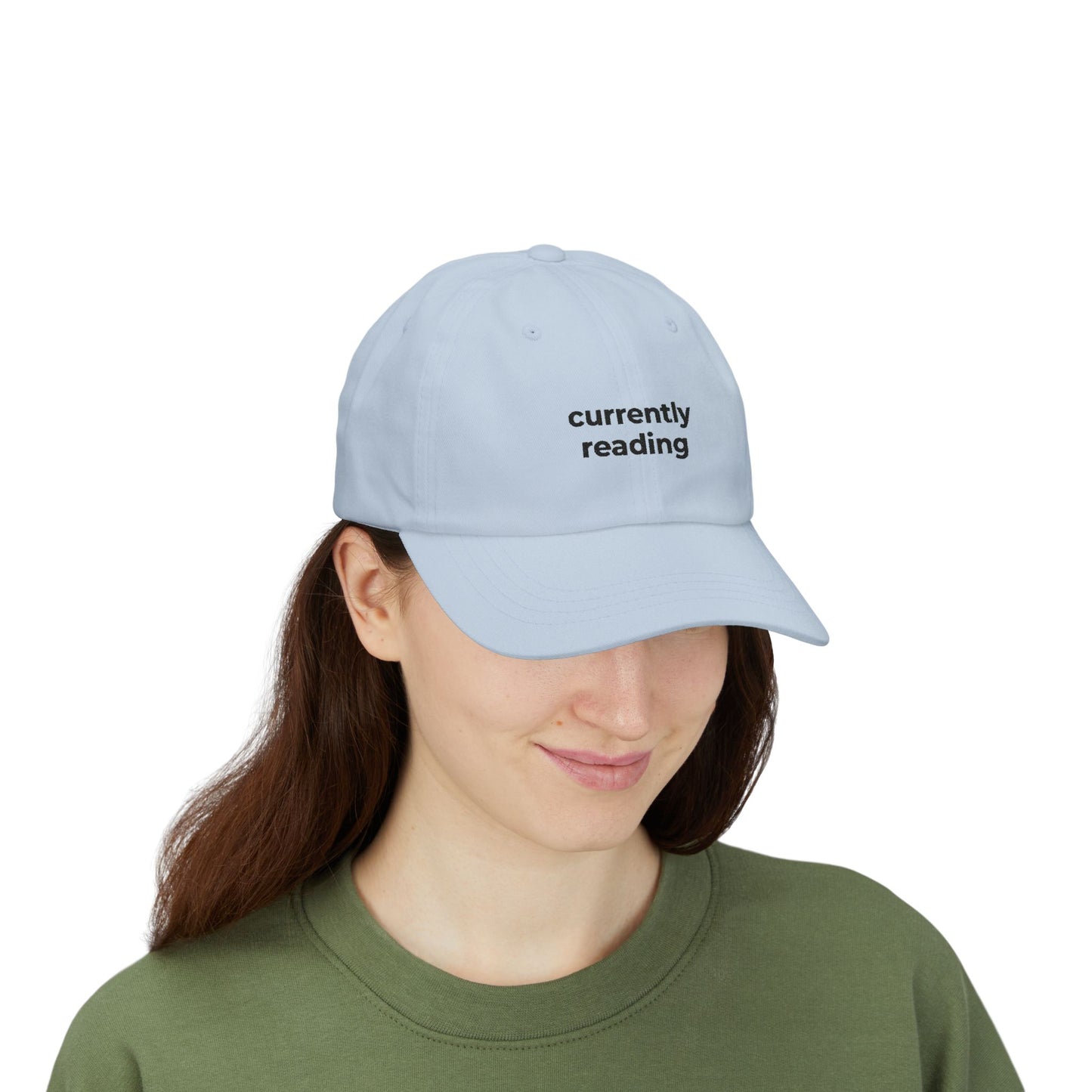 Currently Reading Embroidered Cap