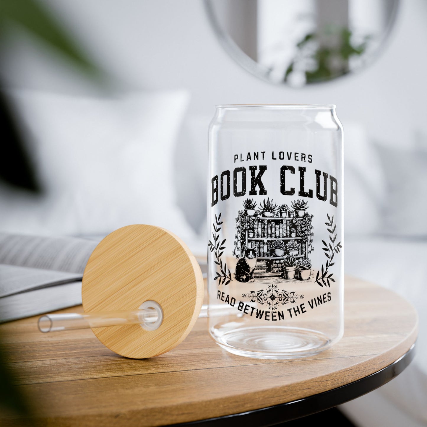 Plant Lovers Sipper Glass