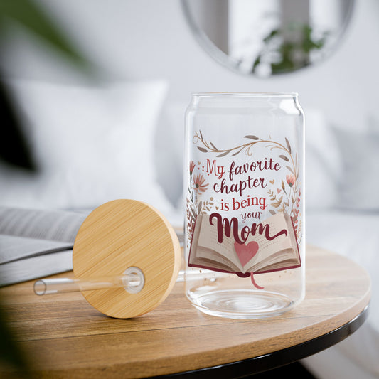 My Favorite Chapter Sipper Glass
