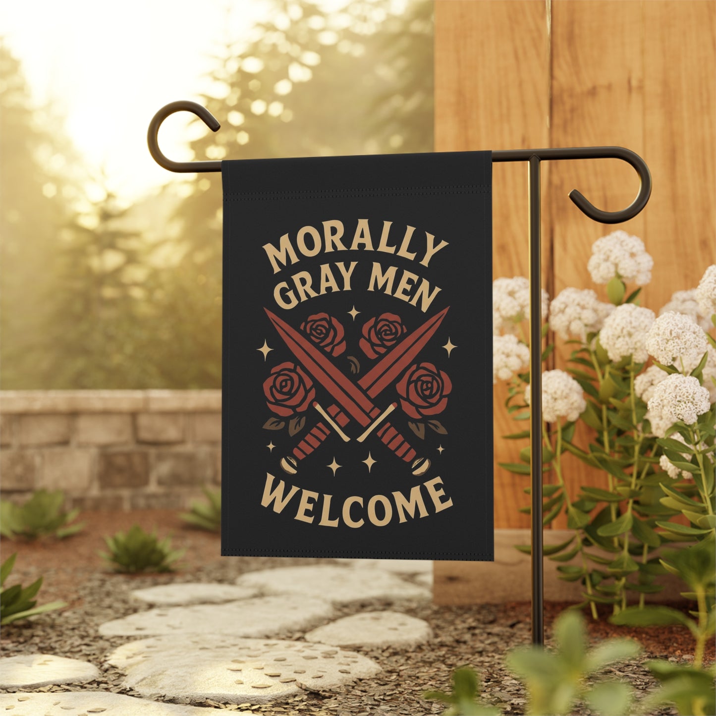 Morally Gray Men Welcome Flag