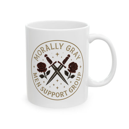 Morally Gray Men Support Group Mug