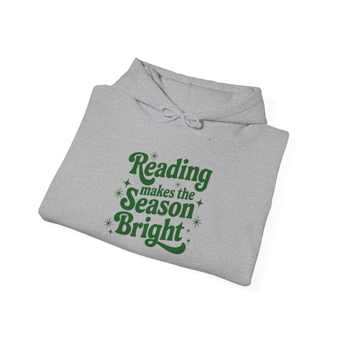 Reading Makes the Season Bright Hoodie