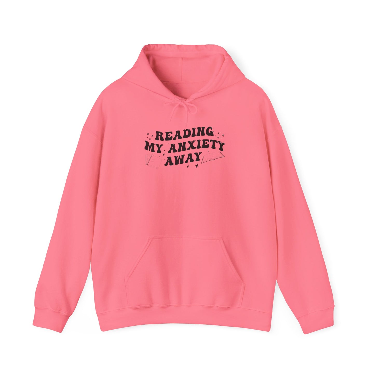 Reading My Anxiety Away Hoodie