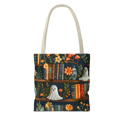 Haunted Library Tote Bag
