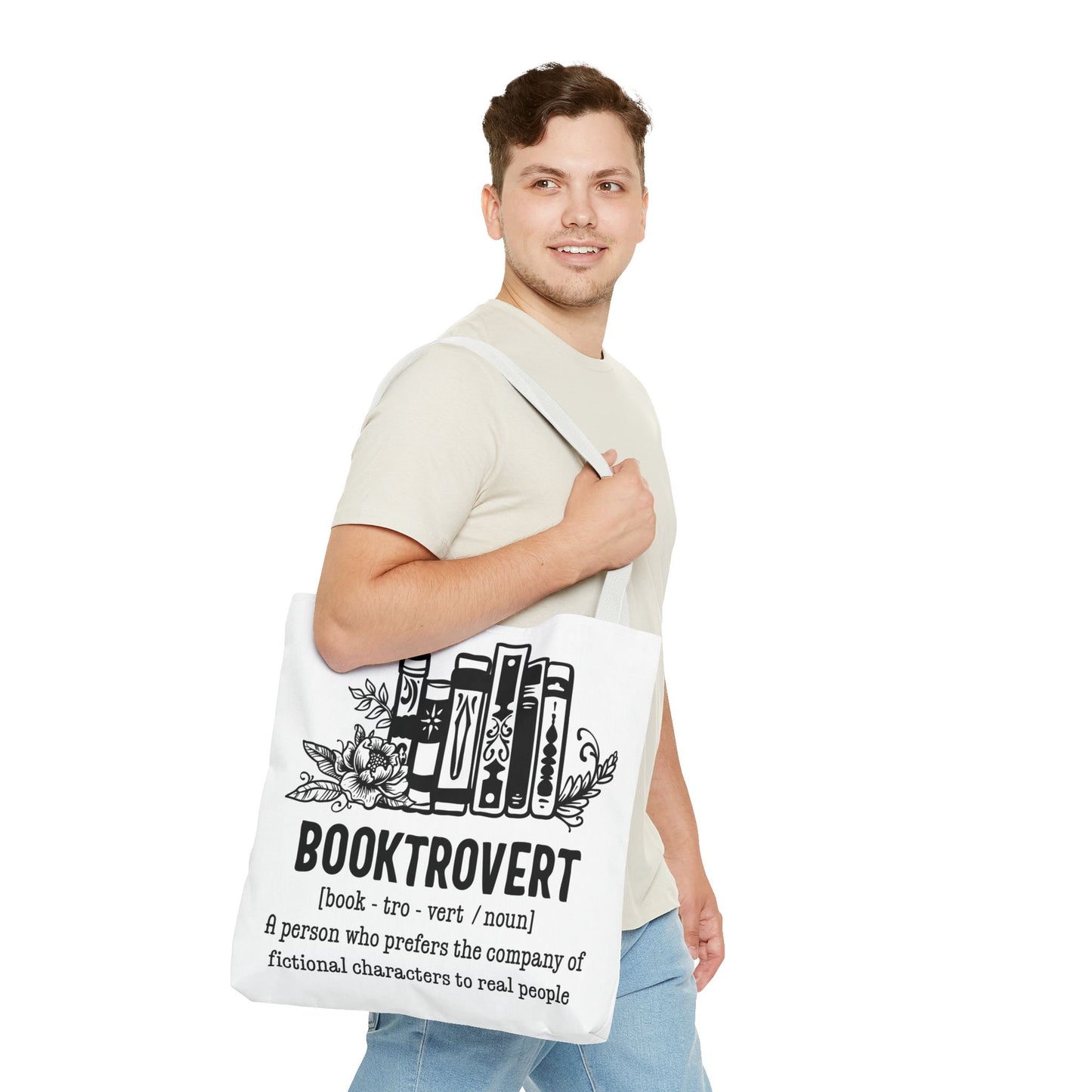 Booktrovert Definition Tote Bag