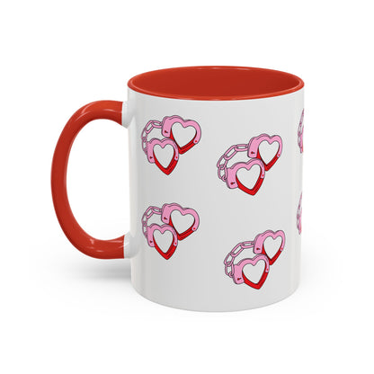 Heart Handcuffs Mug
