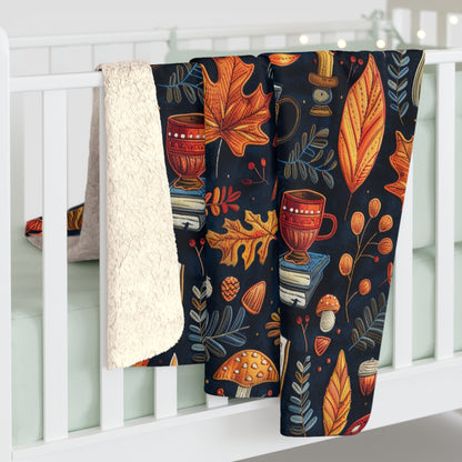 Harvest Chapters Sherpa Blanket