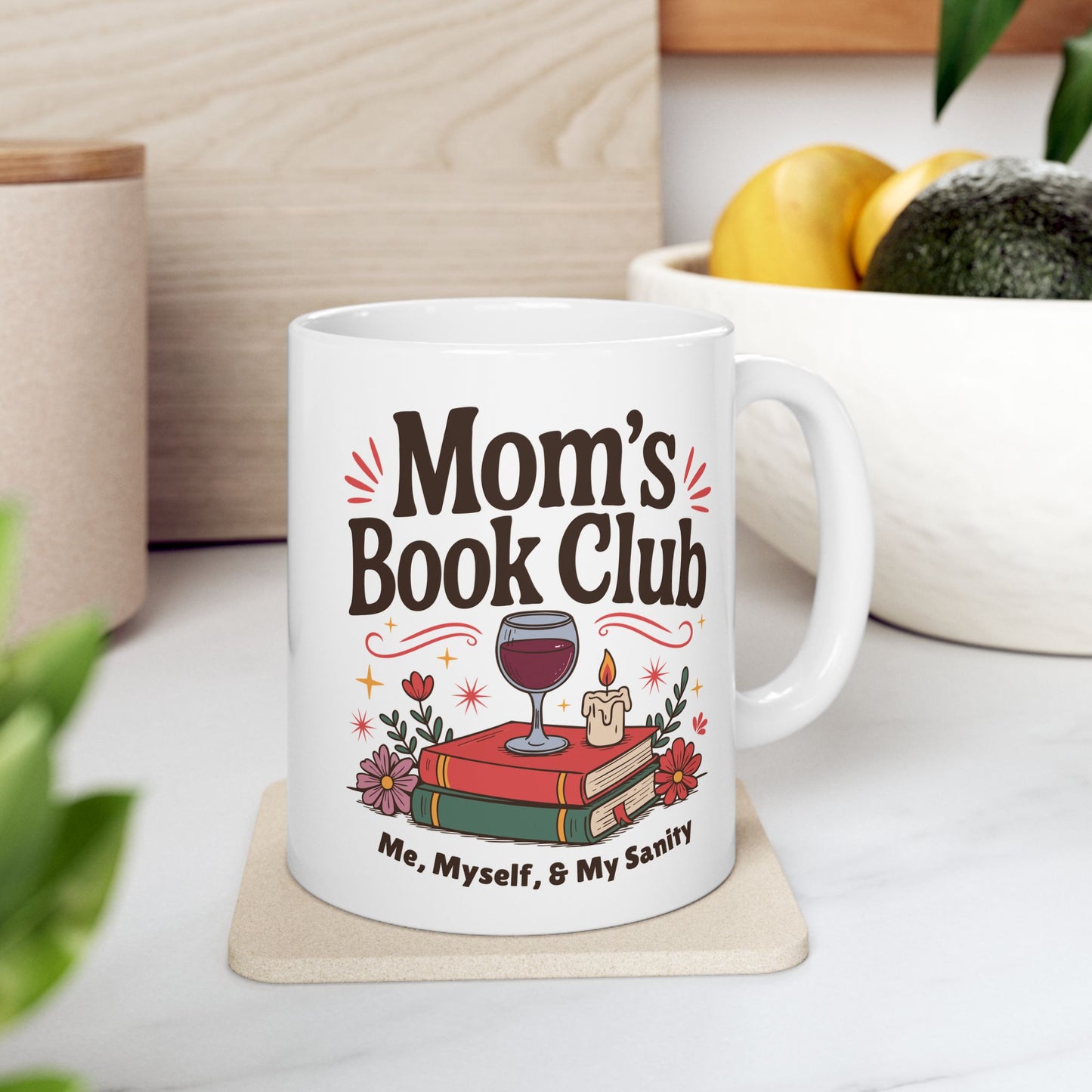 Moms Book Club Mug