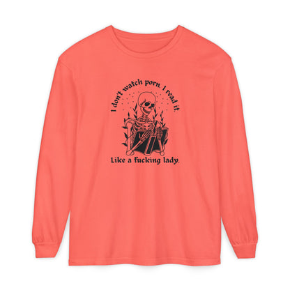 I Don't Watch Porn Long Sleeve Tee