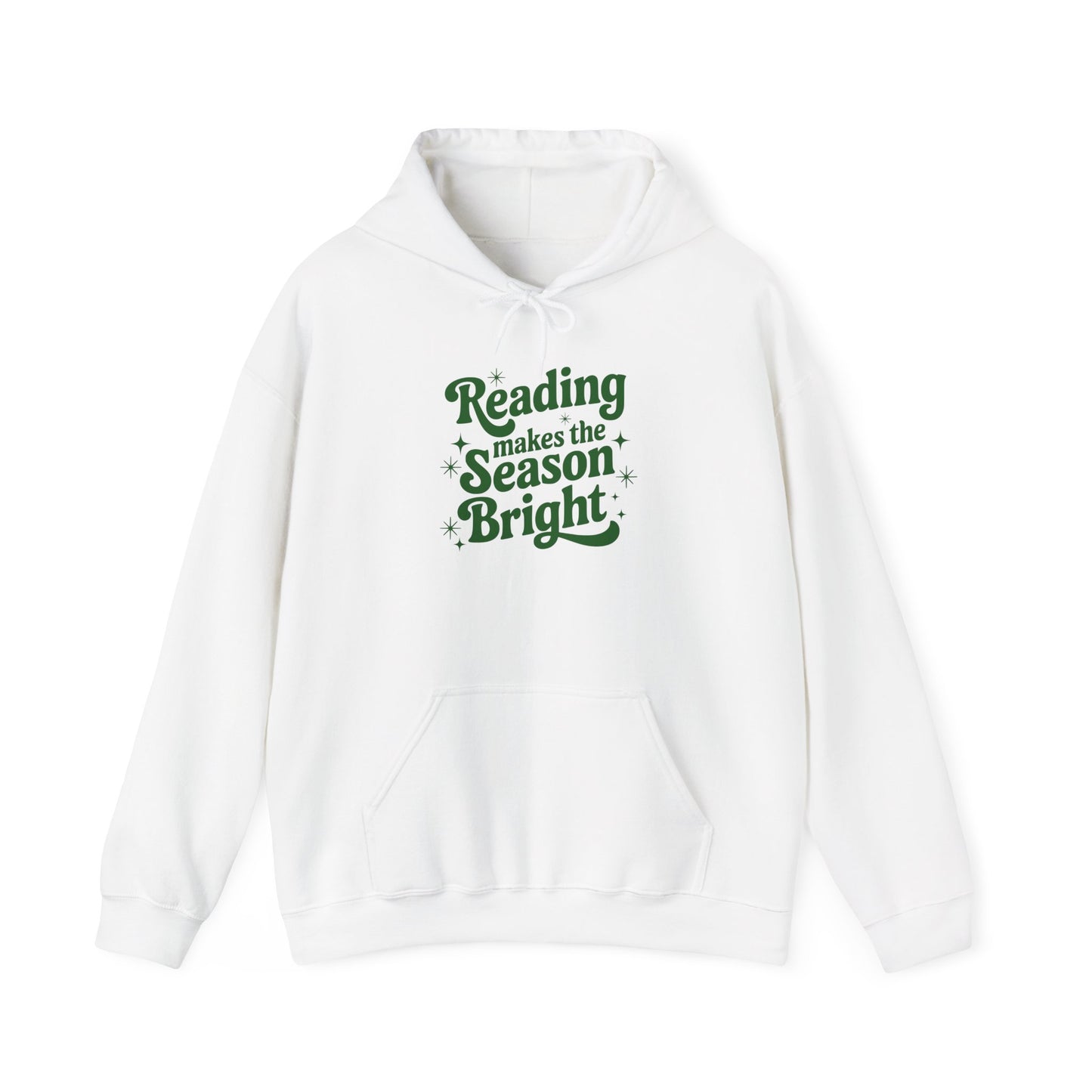 Reading Makes the Season Bright Hoodie