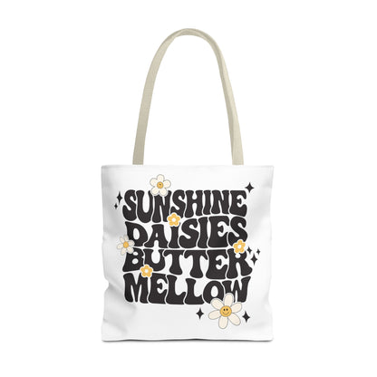 Sunshine Daisies Butter Mellow Tote Bag