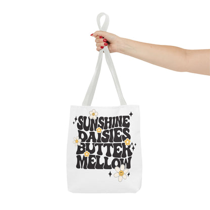 Sunshine Daisies Butter Mellow Tote Bag