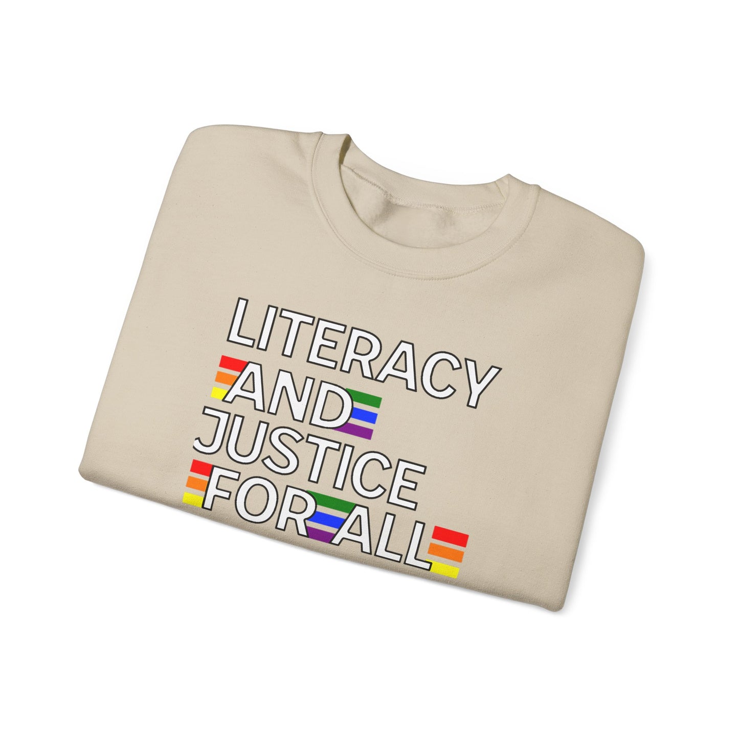 Literacy and Justice Sweatshirt