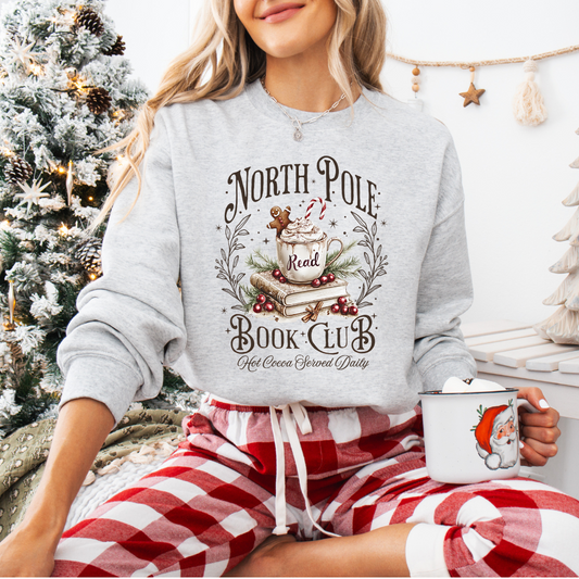 North Pole Book Club Sweatshirt
