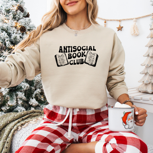 Antisocial Book Club Sweatshirt