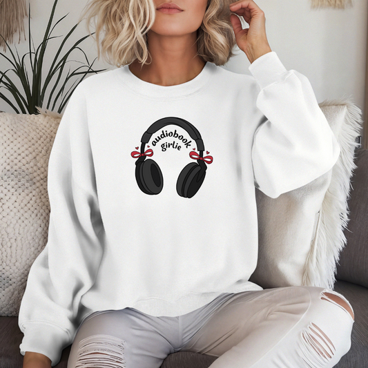 Audiobook Girlie Sweatshirt