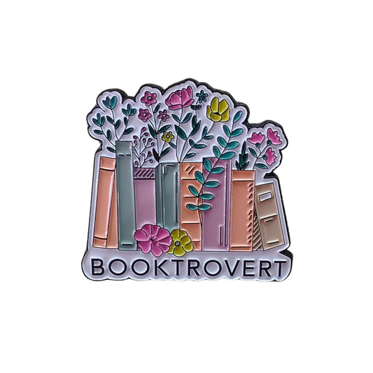 Booktrovert Pin