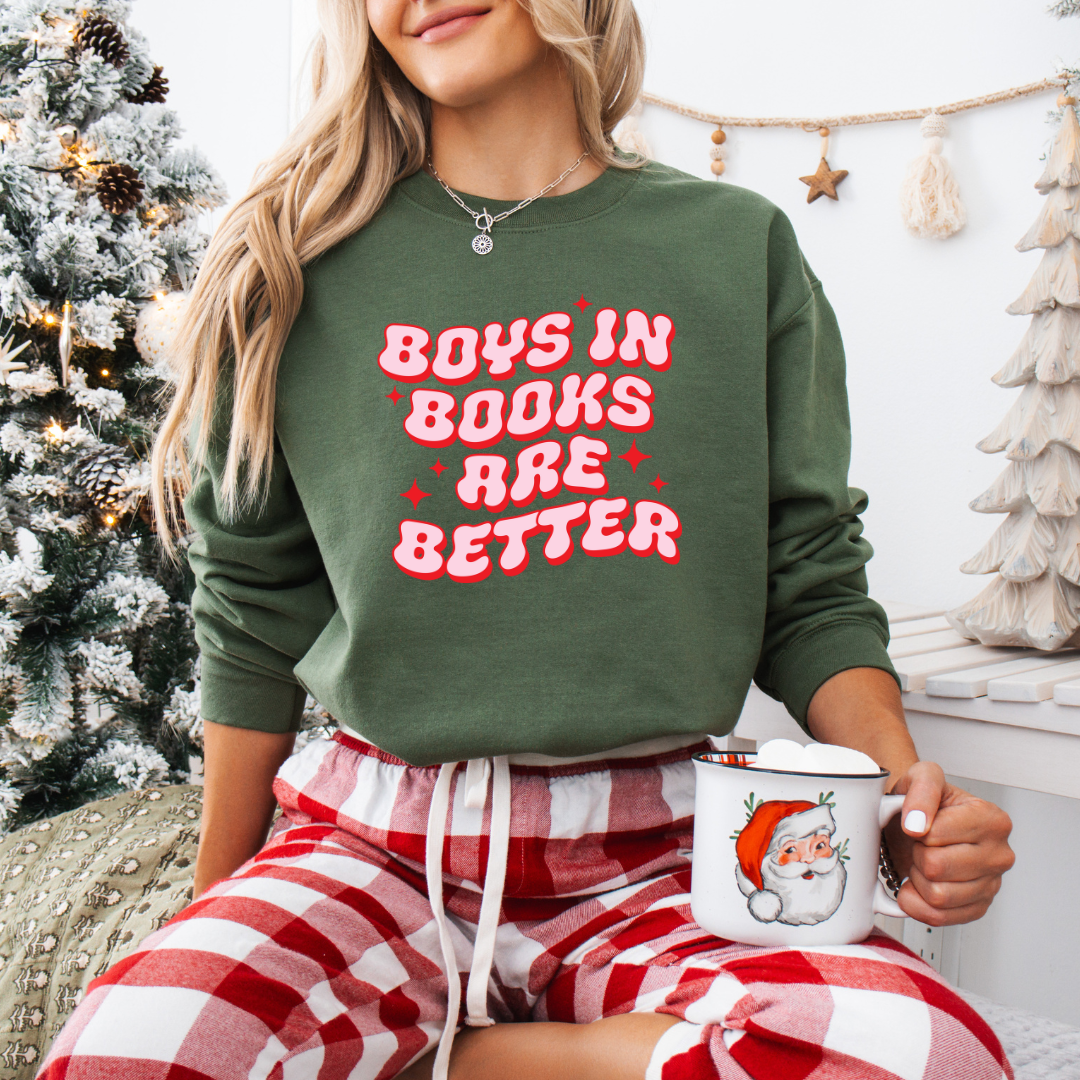 Boys in Books Sweatshirt