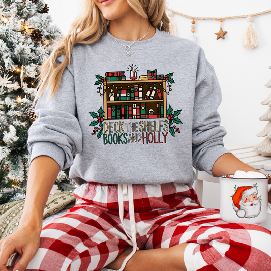 Deck the Shelves Sweatshirt