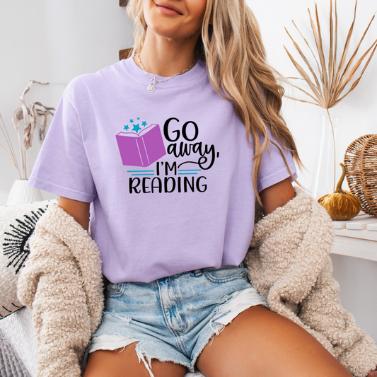 Go Away, I'm Reading Tee