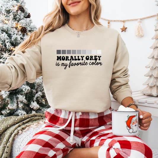 Morally Grey Sweatshirt
